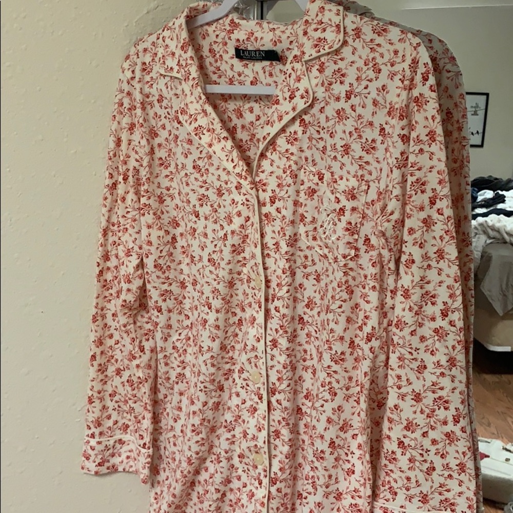 Floral night gown